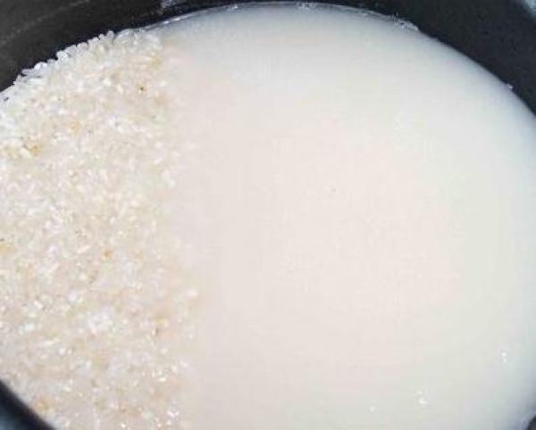 Rice washing water