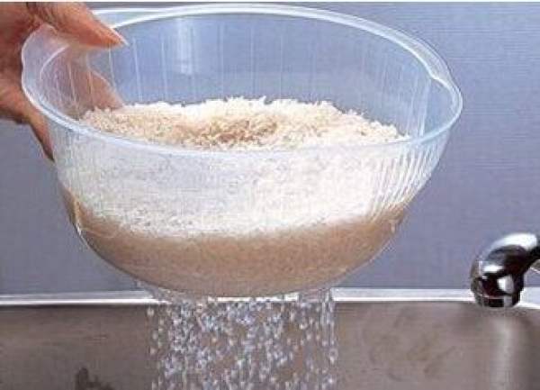 Rice washing water