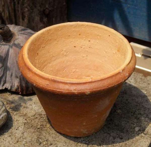 plastic flowerpot