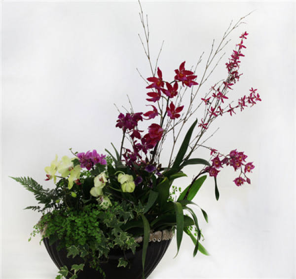 Family Flower Arrangement-Bottle Flower