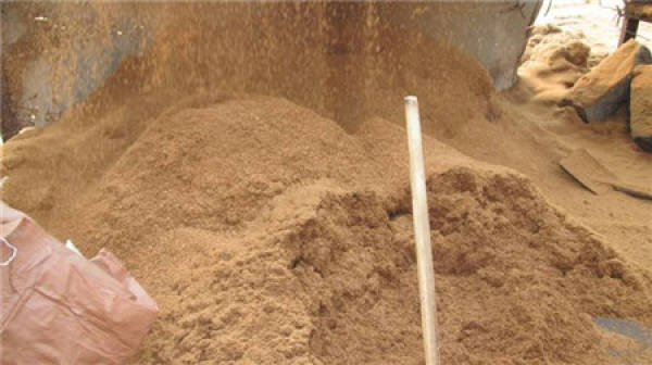 Coconut chaff characteristic